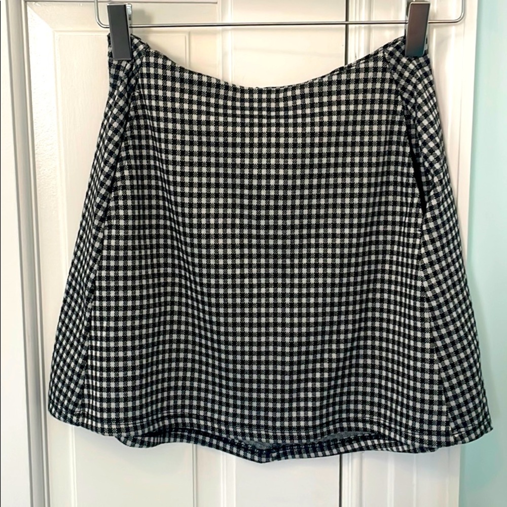 plaid checkered skirt